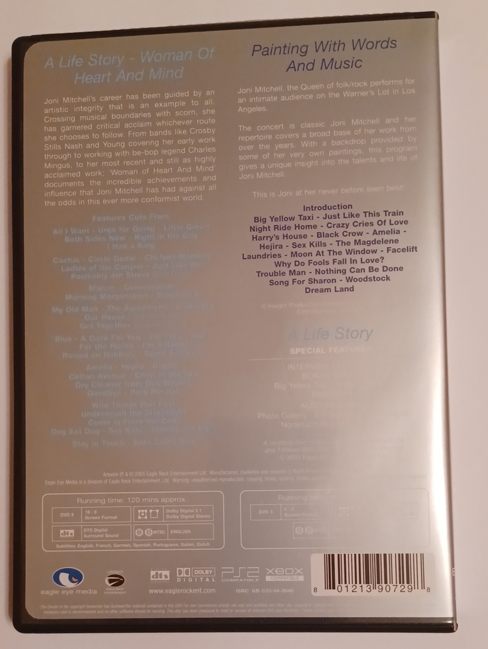 Joni Mitchell 2 Dvd Set Collectors Edition - Picture 2 of 2